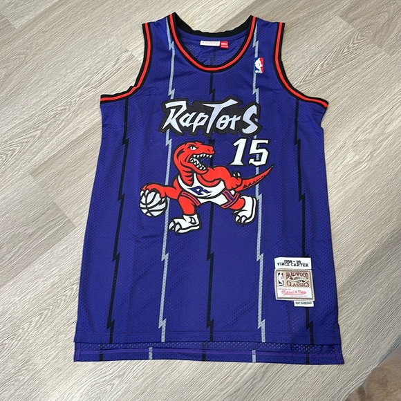 Mitchell & Ness Toronto Raptors Vince Carter Jersey Size 44 L - Picture 1 of 5